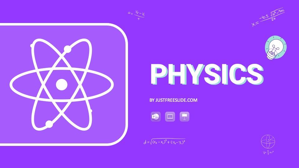 Free Physics PowerPoint Template