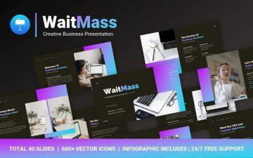 FREE WaitMass Creative Business Professional Presentation