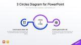 3 Circles Diagram for PowerPoint