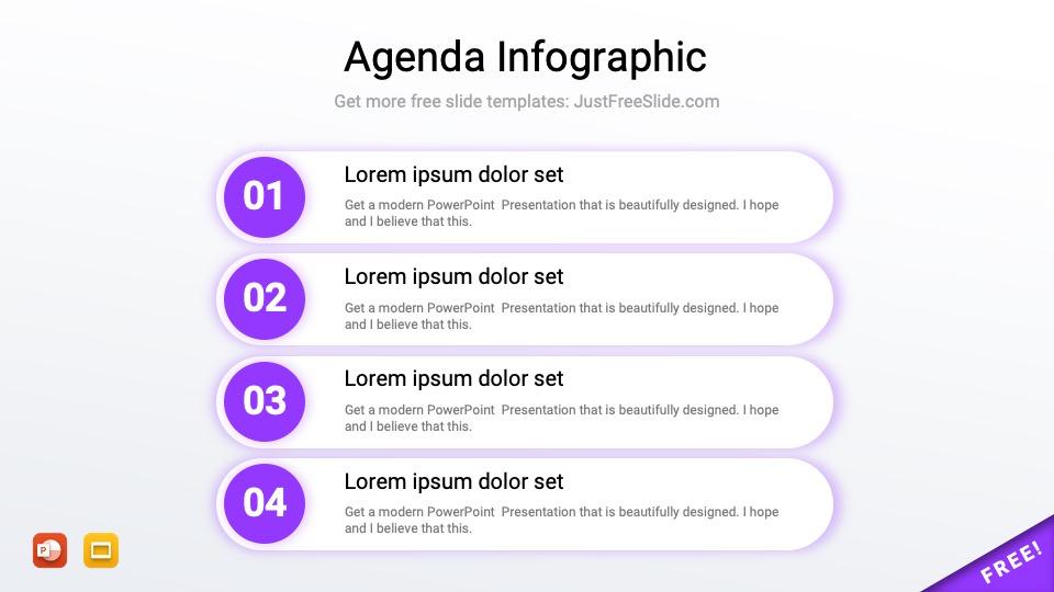Google Slides Agenda Template Free Download (7 Slides)