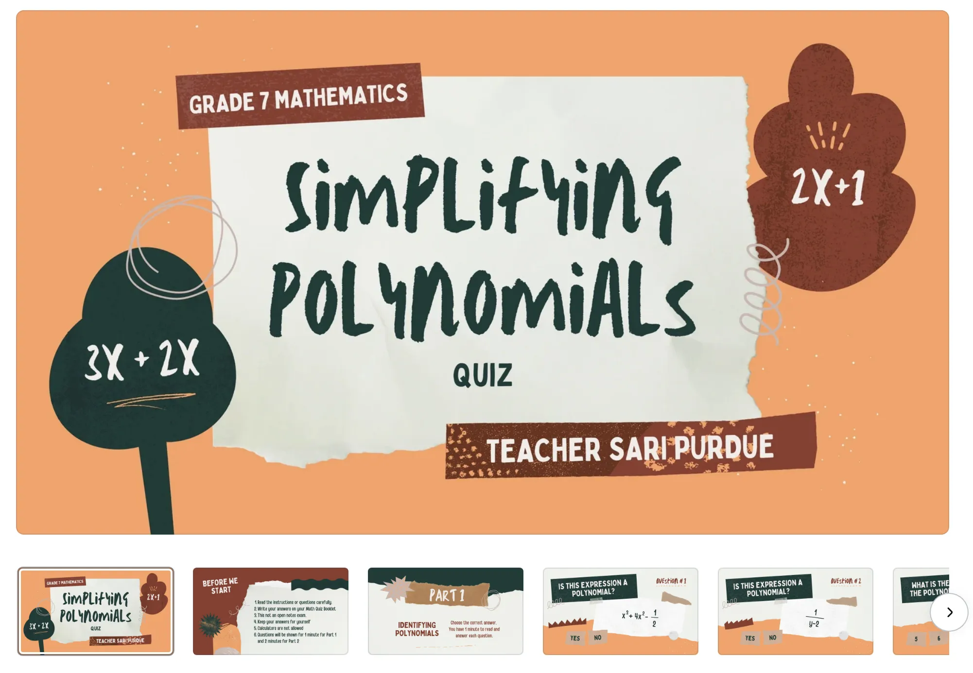 10+ Free Math PowerPoint Templates for Teachers - Just Free Slide