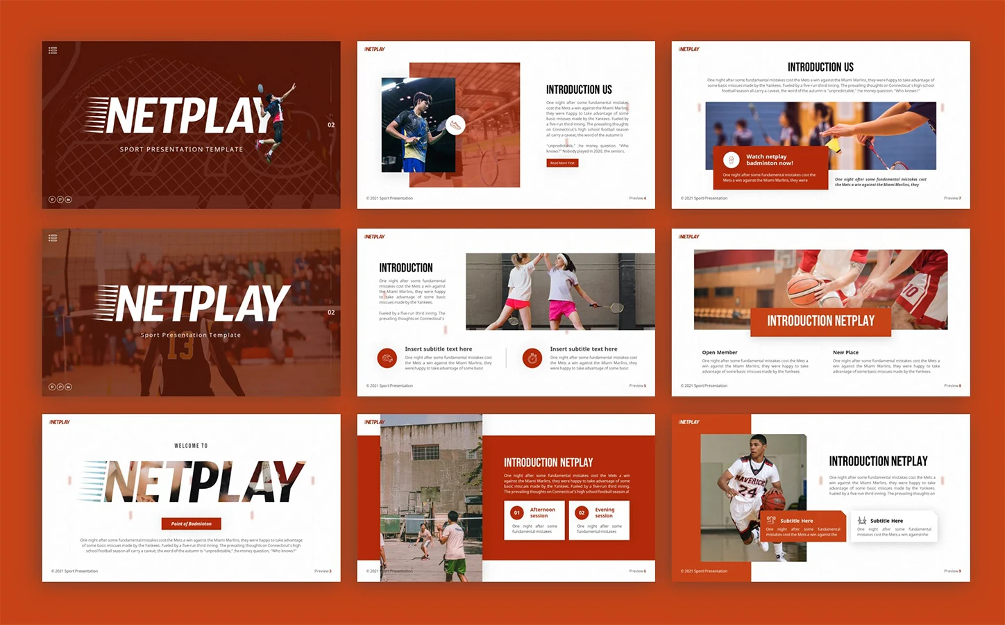 Sports PowerPoint Template