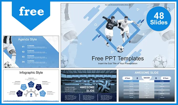 Soccer Sports PowerPoint Template
