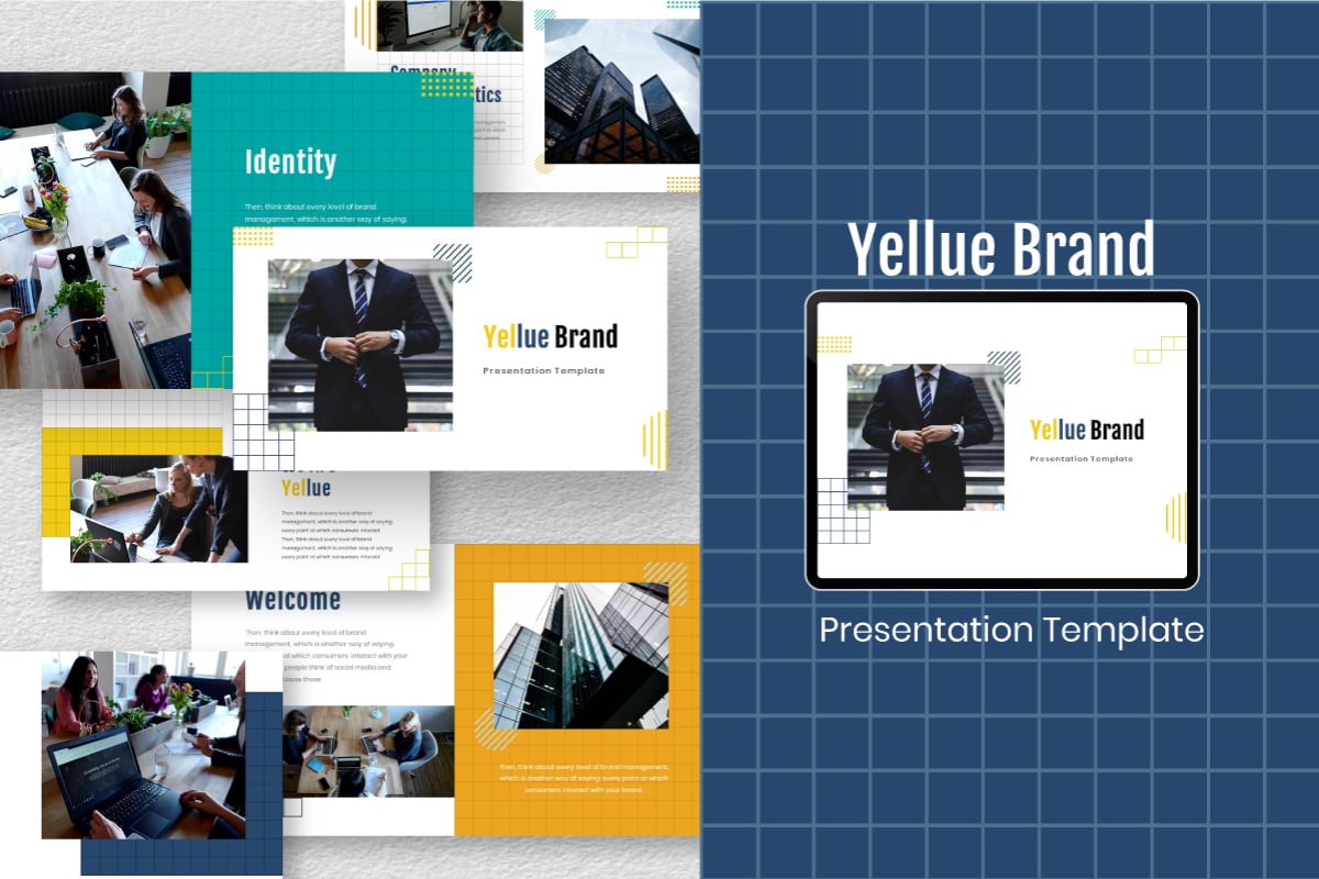 Yellue Brand Free Slide Design