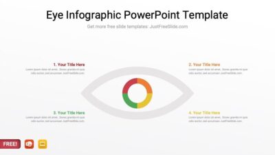 Free 4 Point Infographics for PowerPoint (30 Slides) - Just Free Slide