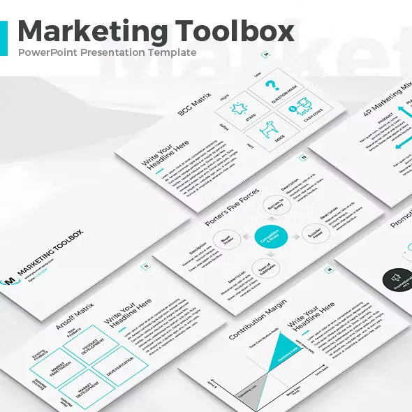 Marketing Toolbox  Marketing PowerPoint Template