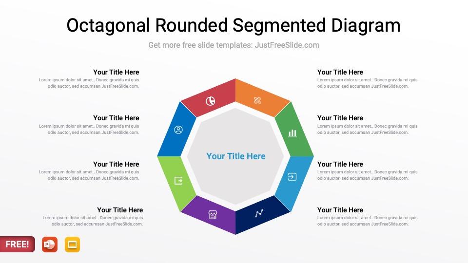 Octagonal Rounded Segmented Diagram