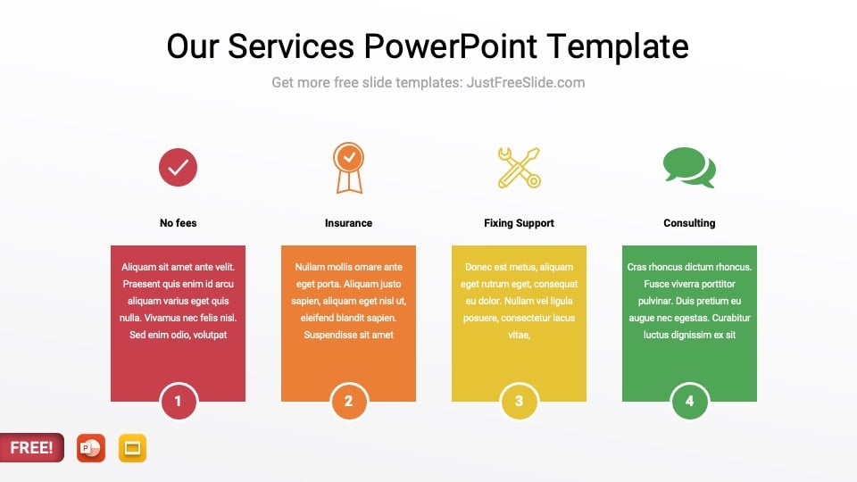 Our Services PowerPoint Template