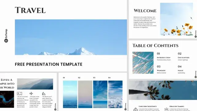 Travel Free PowerPoint (PPT) template