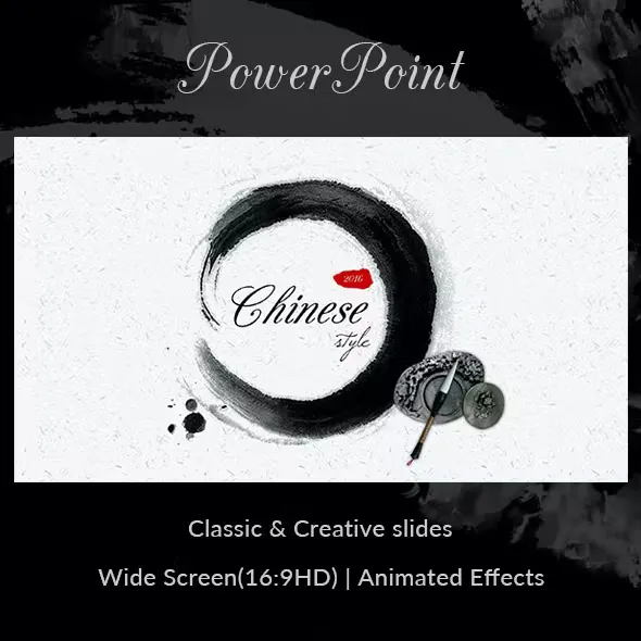 Chinese style PowerPoint Template