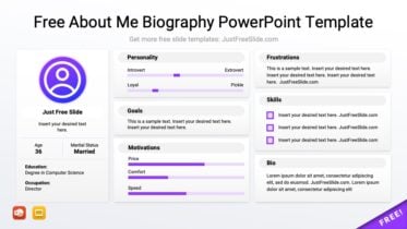 Biography PowerPoint Template