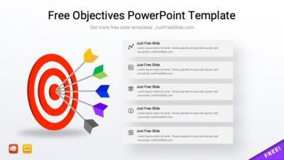 Target Achievement PPT Template (5 Slides) Free Download - Just Free Slide