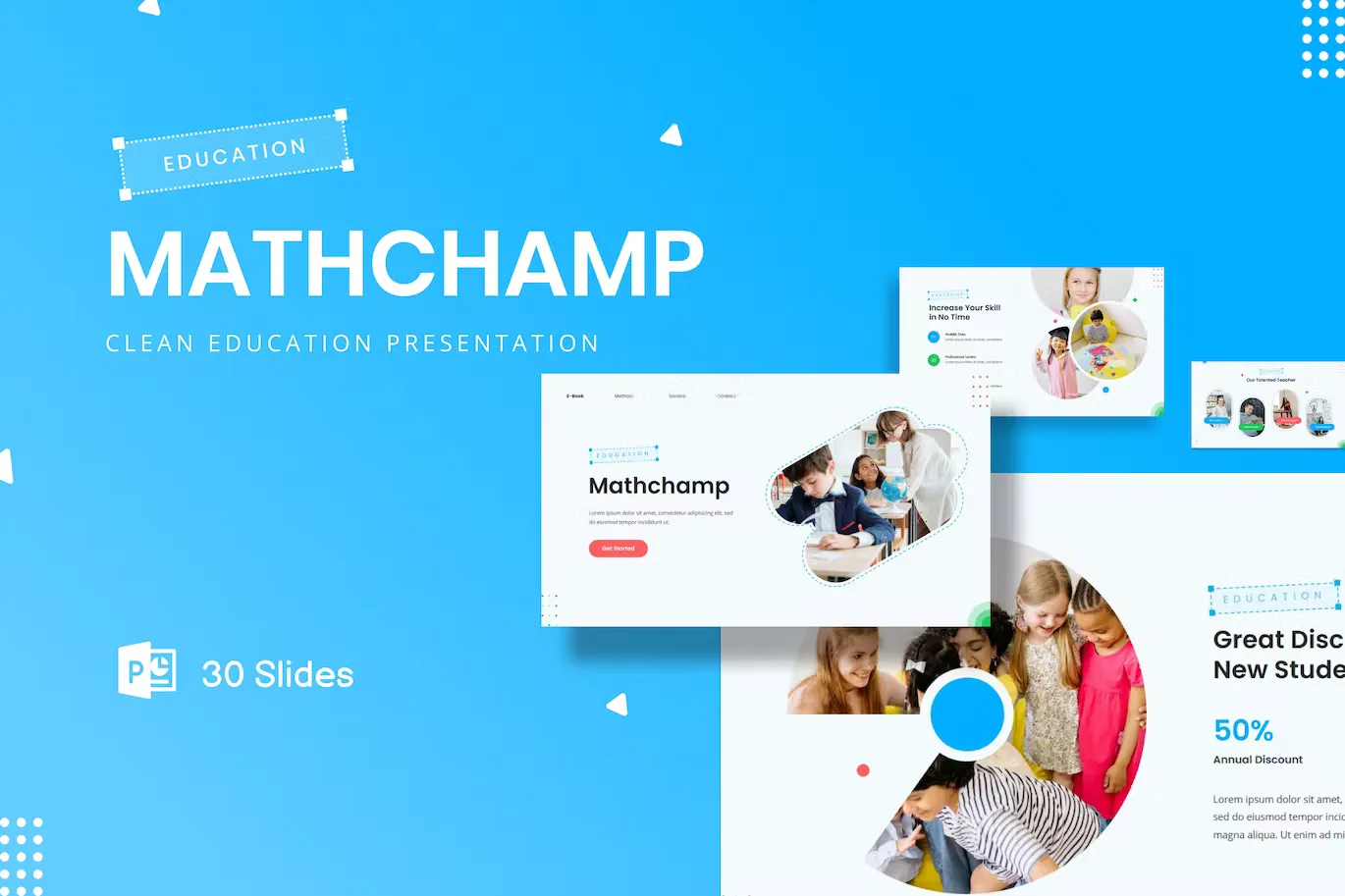 MathChamp Clean Education PowerPoint