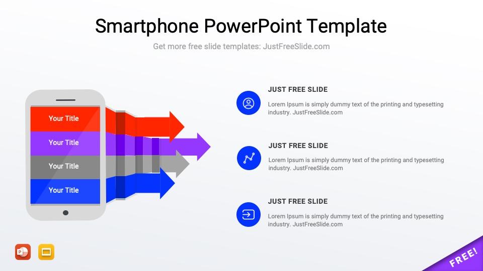 Free Smartphone PowerPoint Template