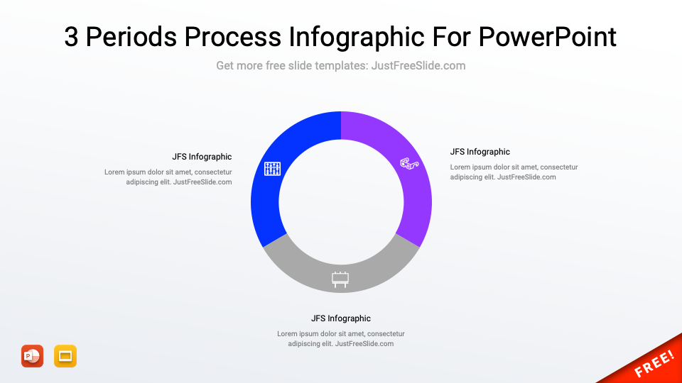 3 Step Process Infographic For PowerPoint6