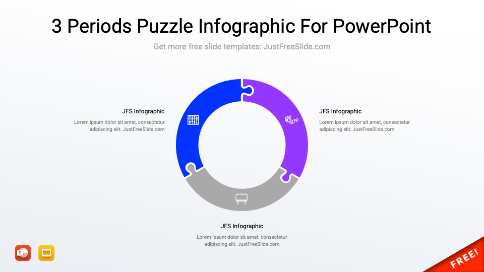 3 Step Process Infographic For PowerPoint7