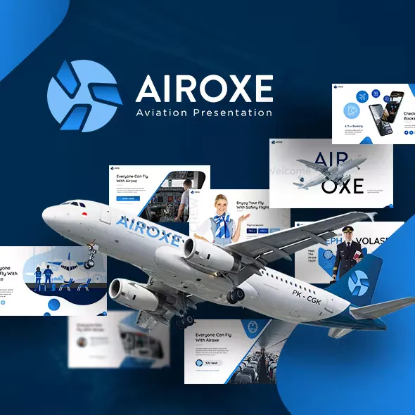 Airoxe Aviation Presentation Template