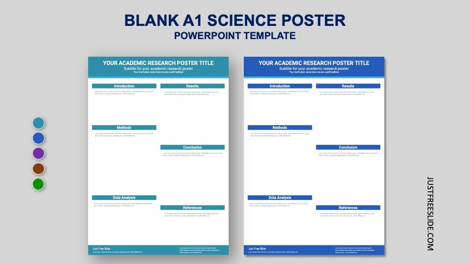Free A1 Science Poster PowerPoint Template