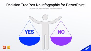 Decision Tree Yes No Infographic for PowerPoint