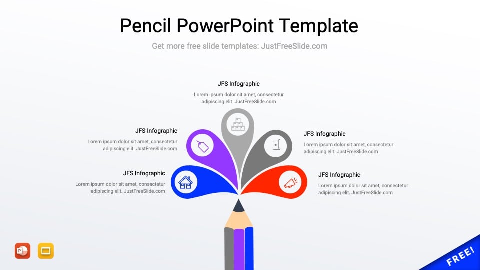 Pencil PowerPoint Template2