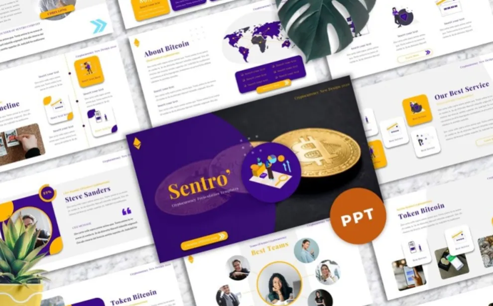 Sentral Cryptocurrency Powerpoint
