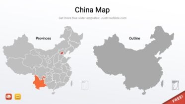 China Map for PowerPoint