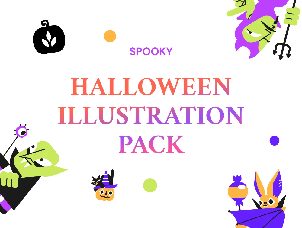 Cute Spooky Illustrations