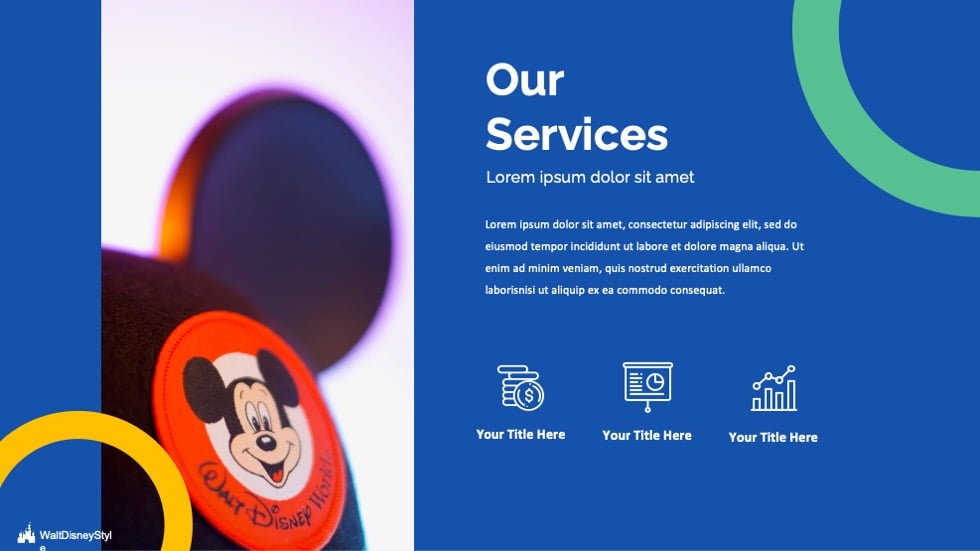 Free Colorful Disney PowerPoint Template2
