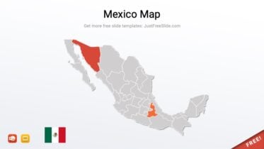 Mexico Map for PowerPoint