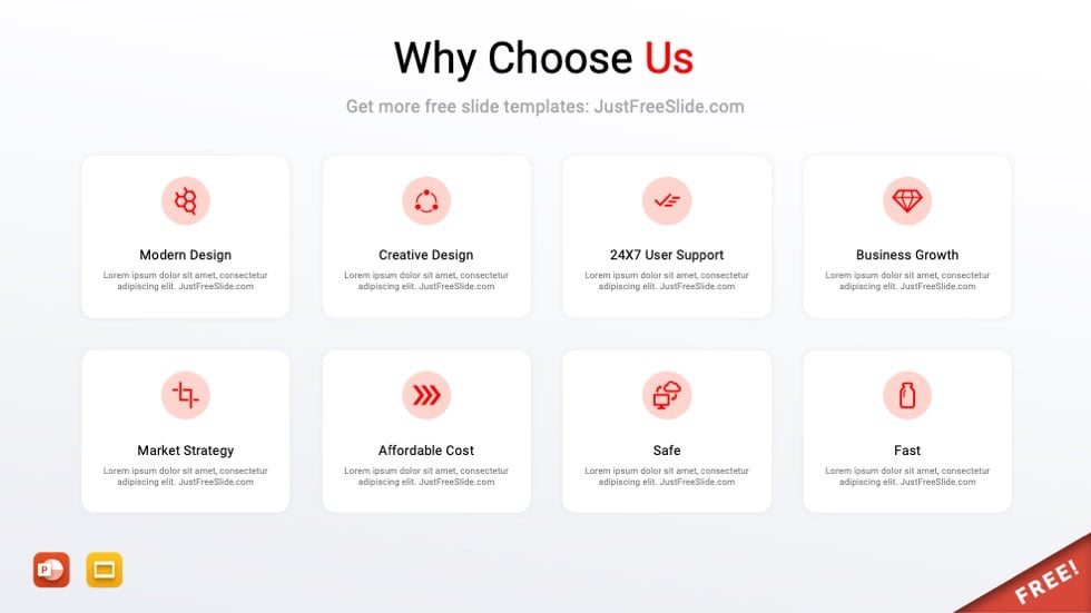 Why Choose Us PPT Template1