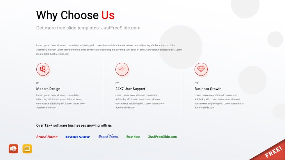 Why Choose Us PPT Template3