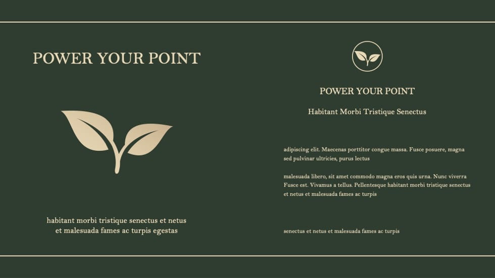 green tea powerpoint template11