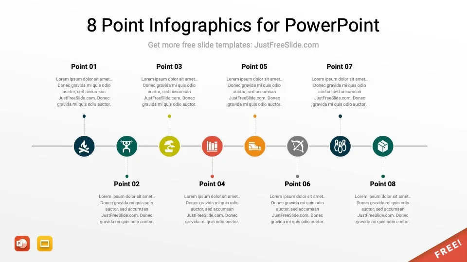 8 point infographics for powerpoint 19 jfs