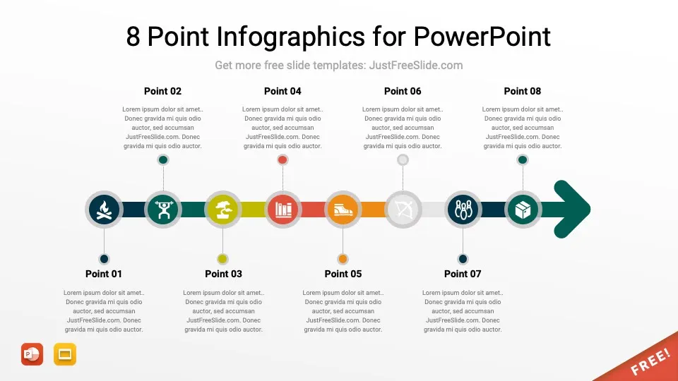 8 point infographics for powerpoint 22 jfs