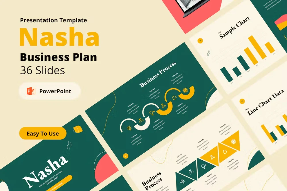Nasha Powerpoint Business Plan Presentation Template