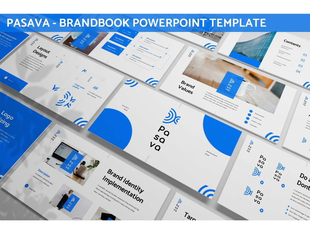 Pasava Brandbook Powerpoint Template