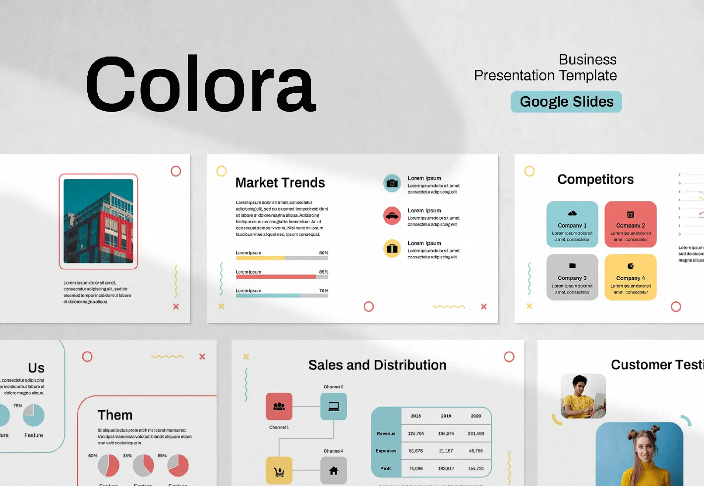 Colora Business Presentation Template