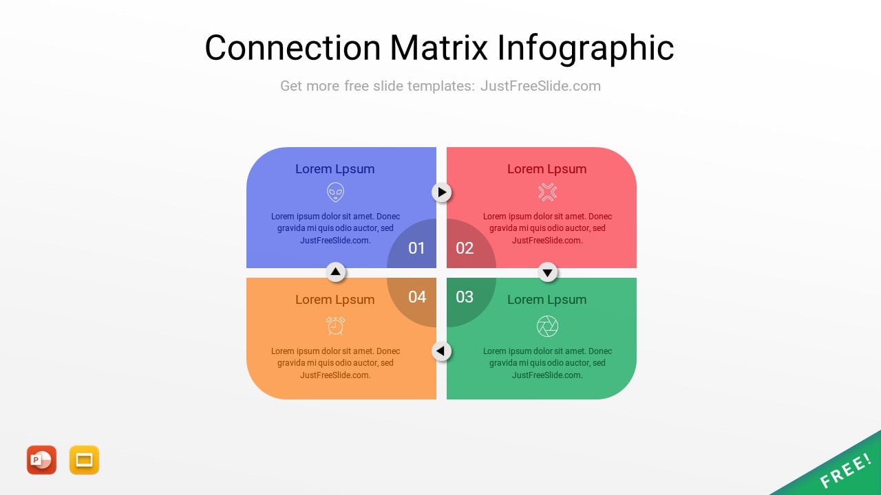 Connection Matrix Infographic