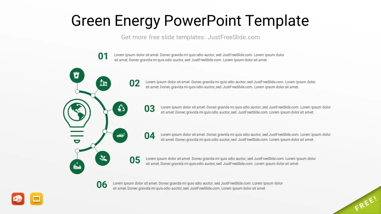 Green Energy PowerPoint Template