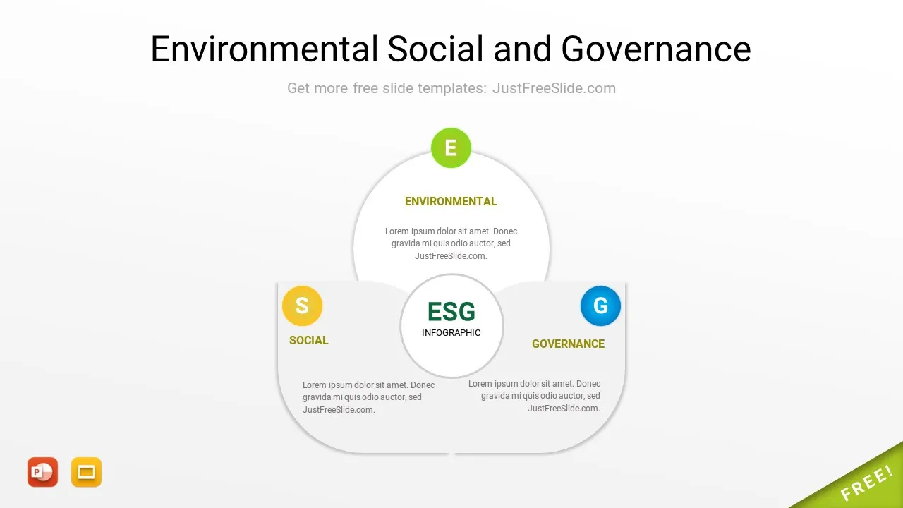 Environmental Social and Governance ESG Diagram
