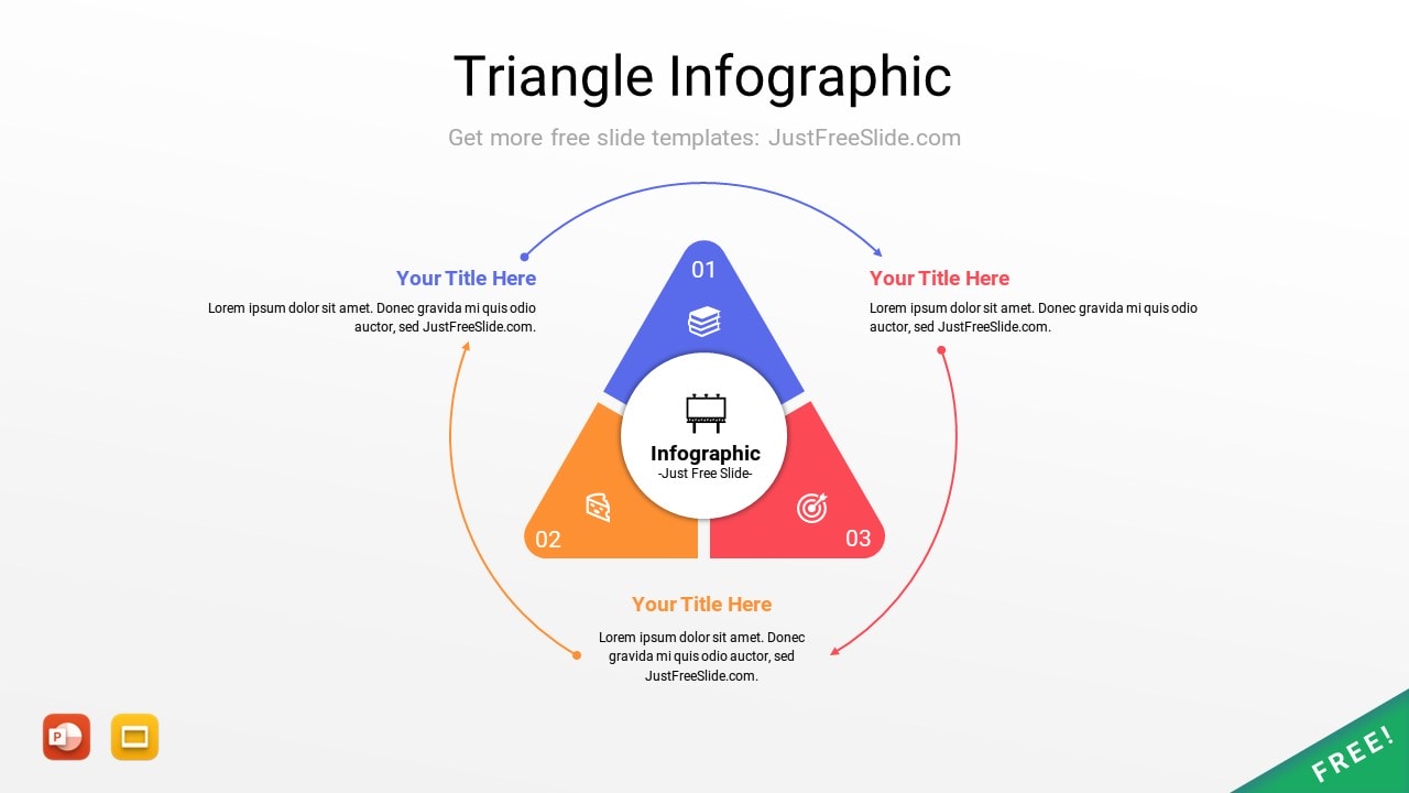 Free Triangle Infographic