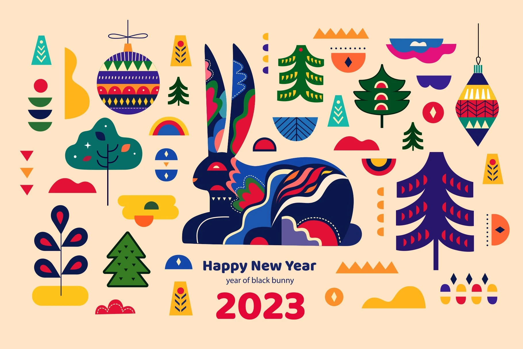 2023 Happy New Year collection