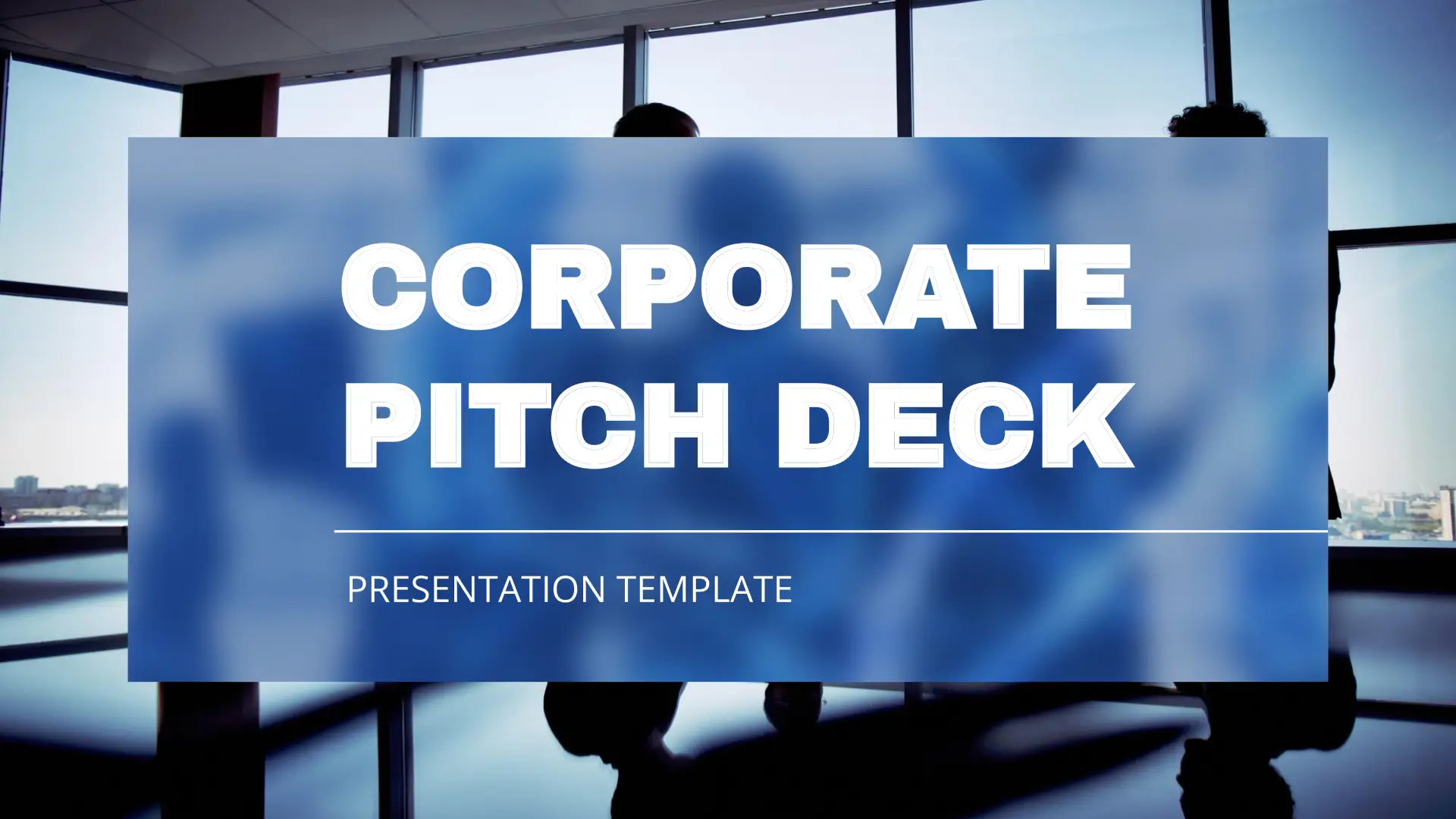 Corporate Pitch Deck Template