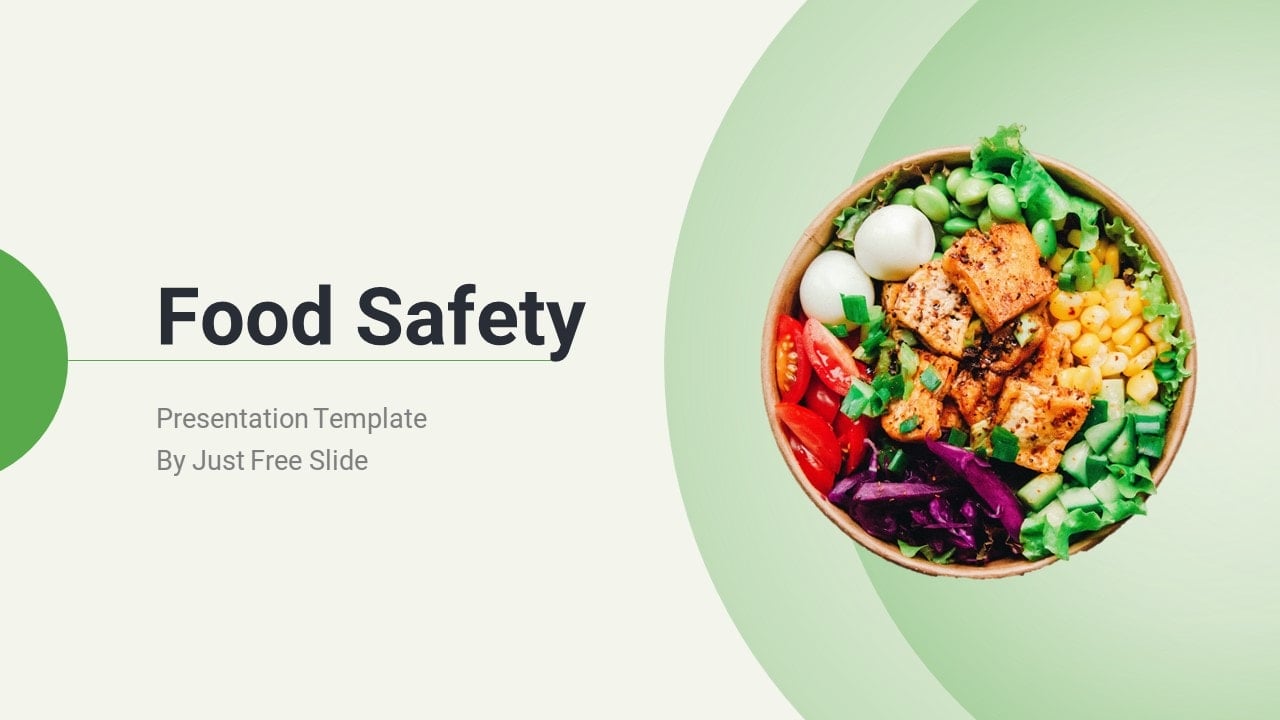 Free Food Safety PowerPoint Presentation Template