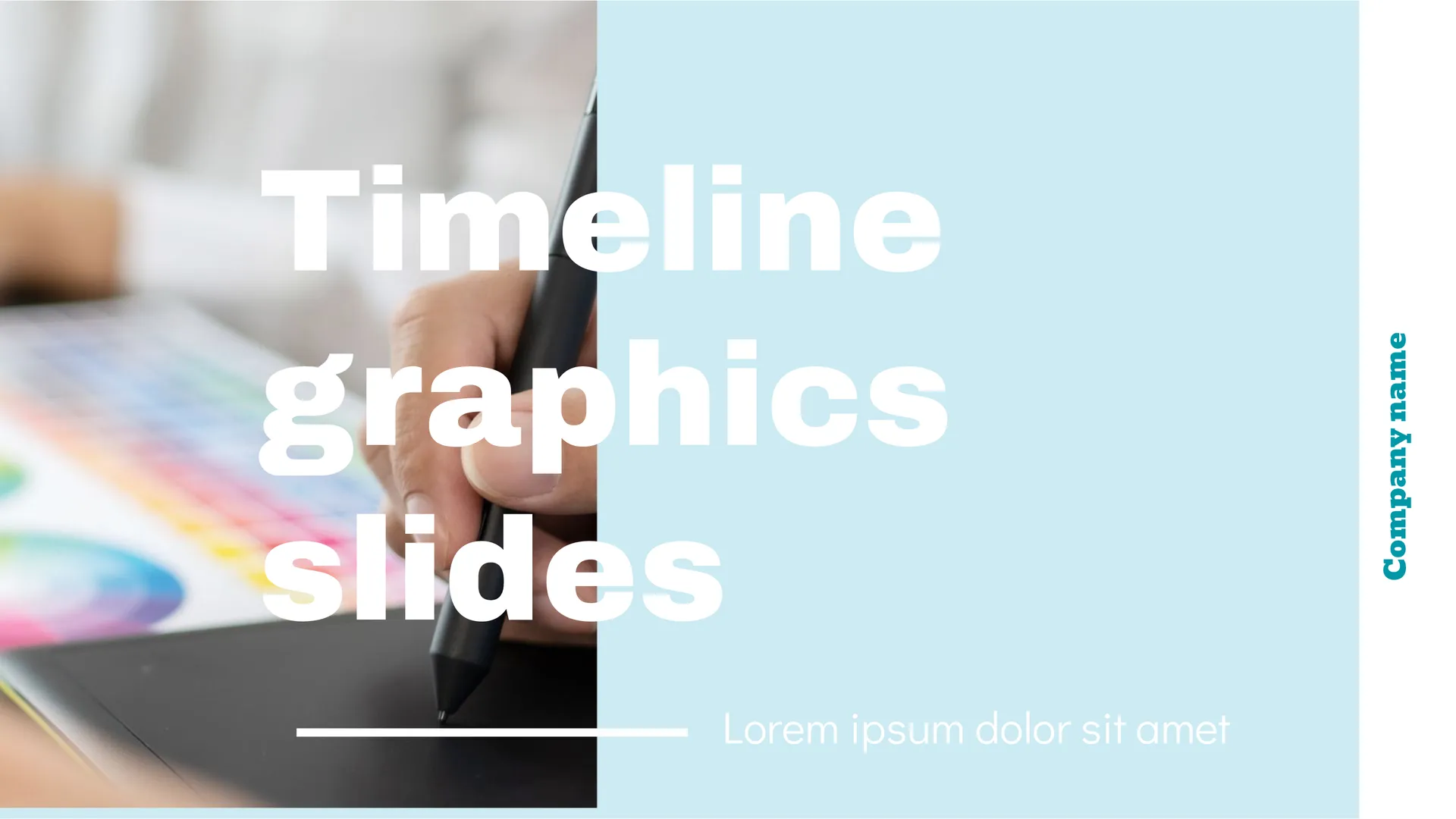 Graphics Timeline Template