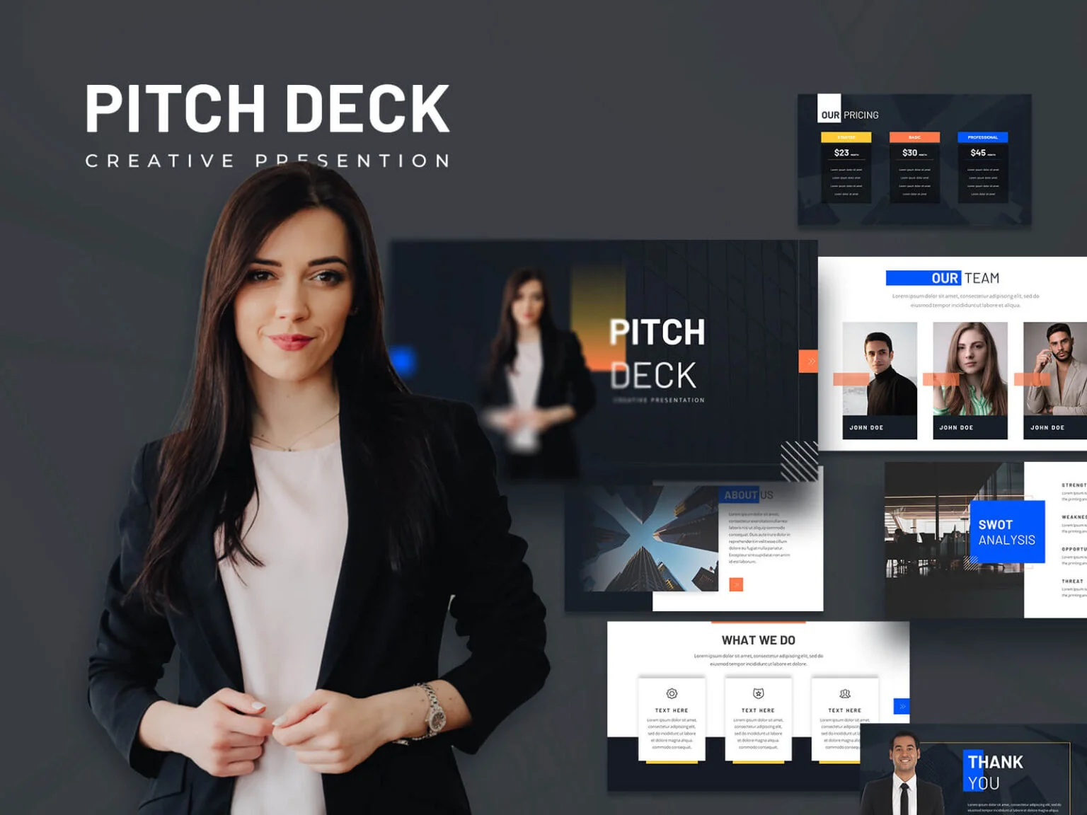 Pitch Deck Template – Download Free Presentation