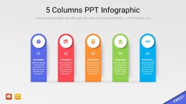 5 Columns PPT Infographic1