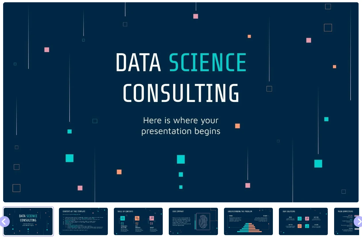 Data Science Consulting Google Slides Template