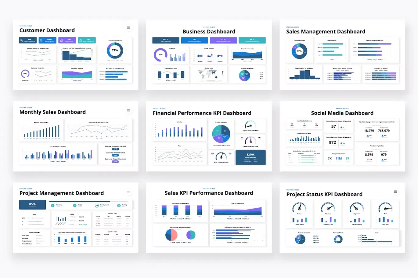 Prodash PowerPoint Template Preview
