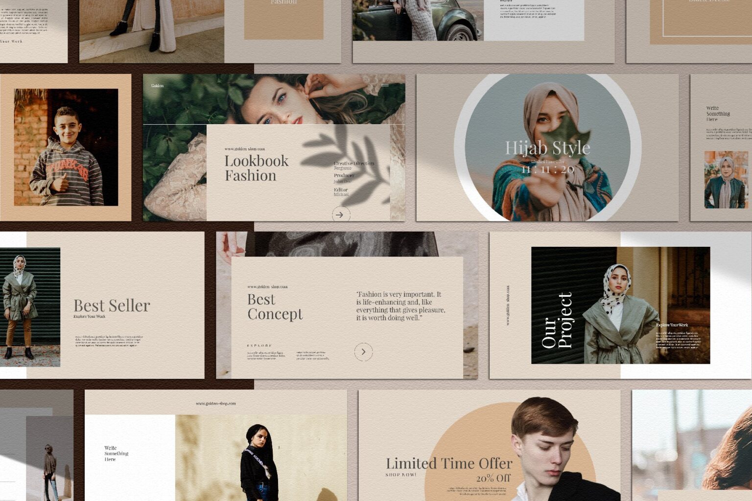 30+ Best Free Fashion PowerPoint Templates | Just Free Slide